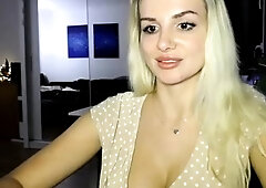 MILF Blonde fucked by Big Cock on her Big Tit