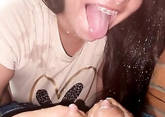 Luna has a strong desire for my milk!