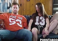 Charly Summer's reluctant stepdad seduction