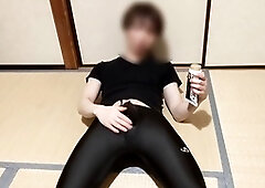 Gay tights, climax, asian