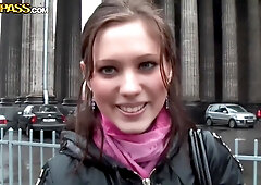 Horny Blonde Russian Teen 18+ Blowjob Fucking