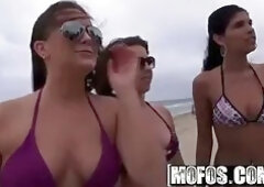 Real whore party - beach porn party starring Jordana Heat and