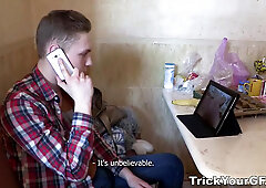 Trick Your GF - Sex r. on a slut of a gf Lina Napoli teen-porn