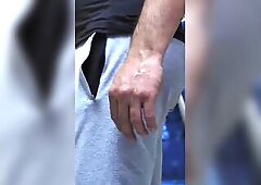 Nearly Caught In a Bus When a Ribald Stranger CUM In Her Hand