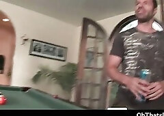 Hot gay sex during pool match 1